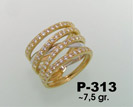 prstenje - prsten ćilibar belo zlato